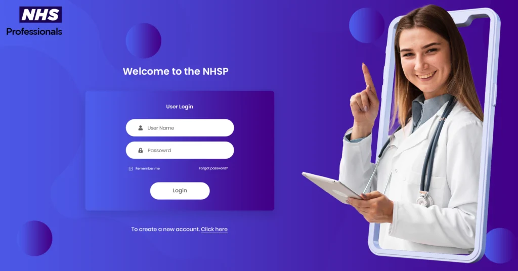 nhsp bank login