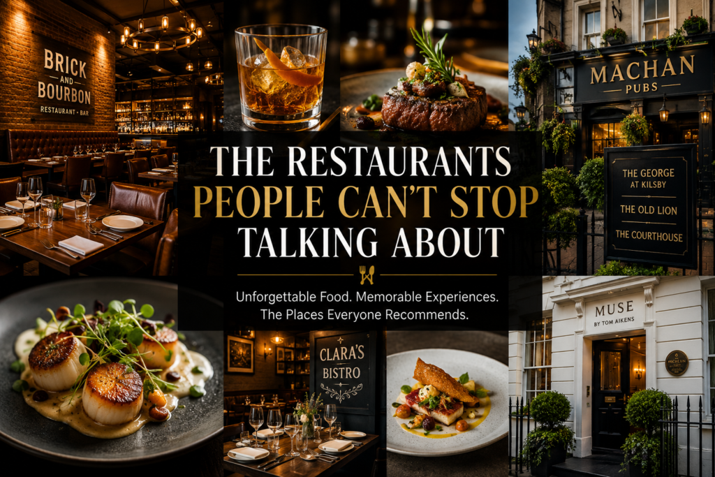 The Restaurants People Can’t Stop Talking About restaurants people can't stop talking about