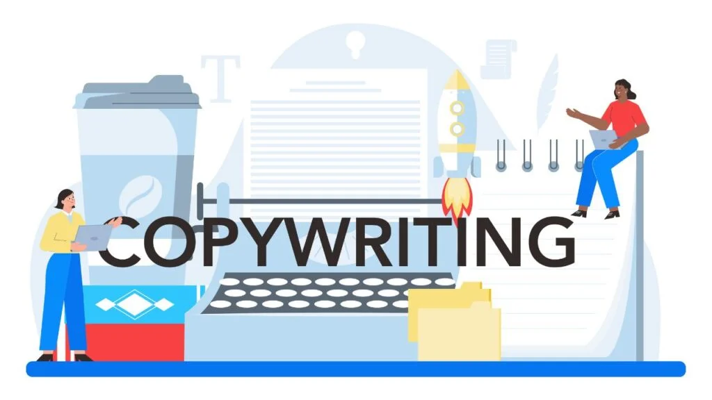SEO Content Writing vs. Copywriting: What’s the Difference? Illustration of SEO Content Writing